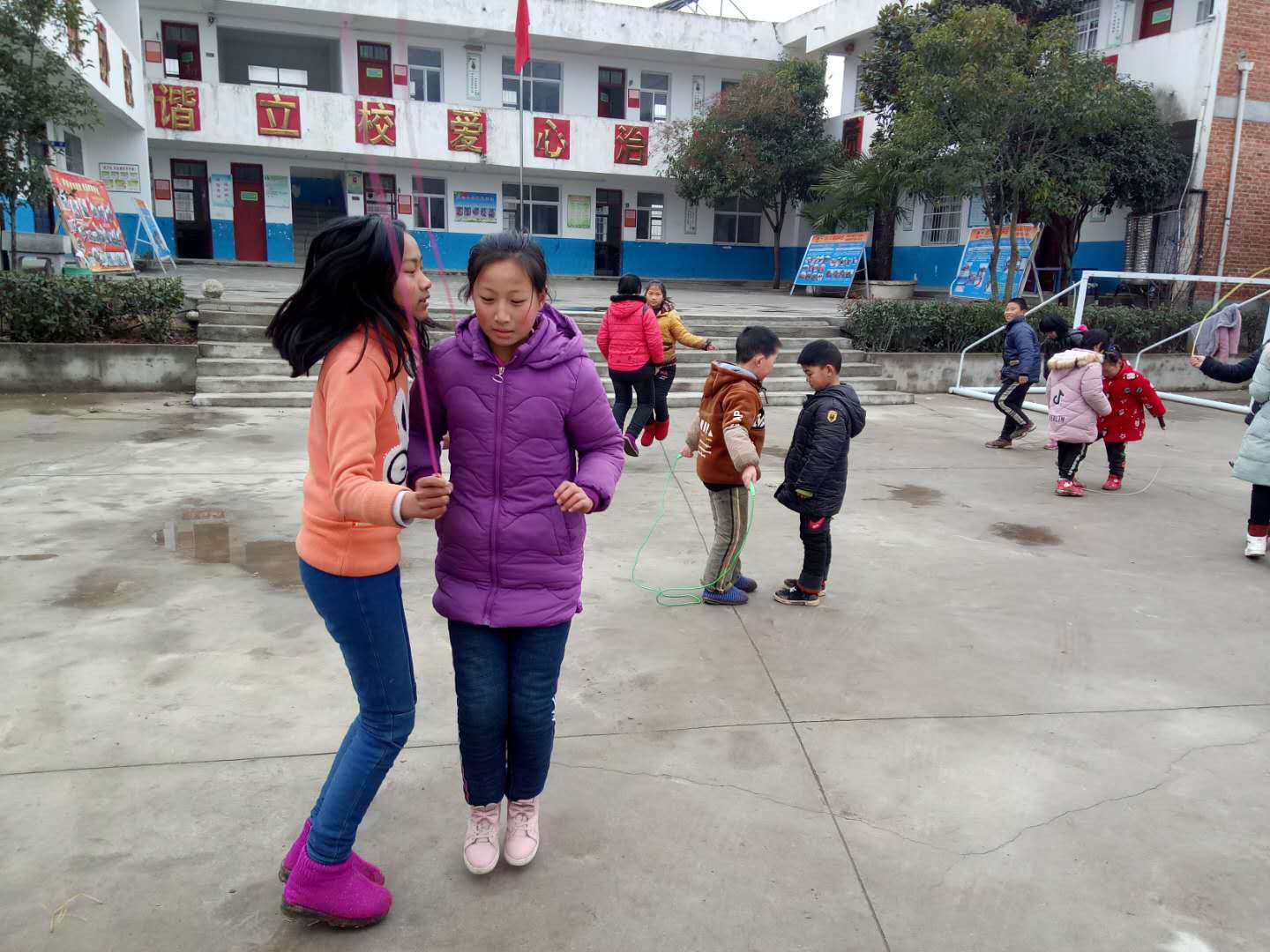 我运动 我健康 我快乐——淅川县老城镇王岭小学德育冬令营活动掠影