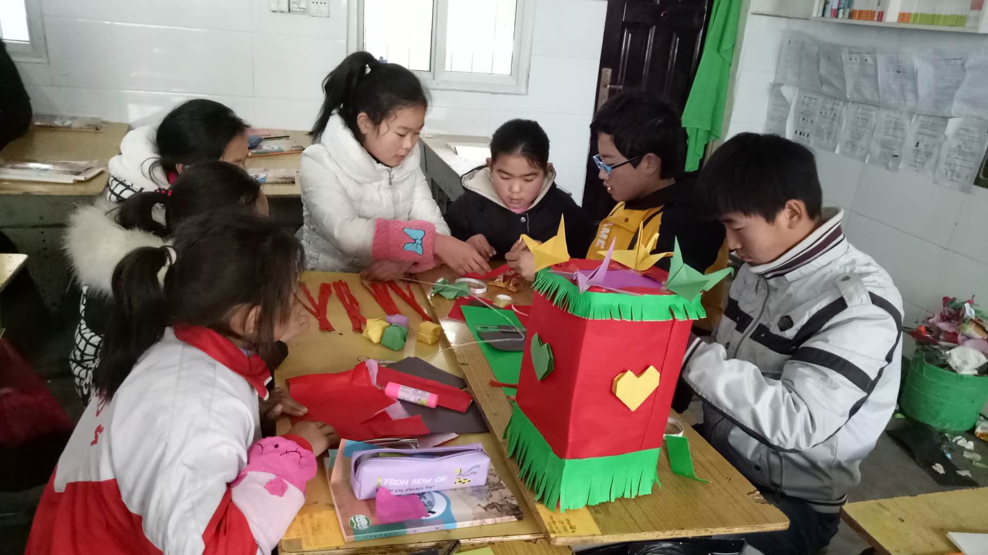 淅川县西簧乡初中开展“喜迎元宵节”主题系列活动