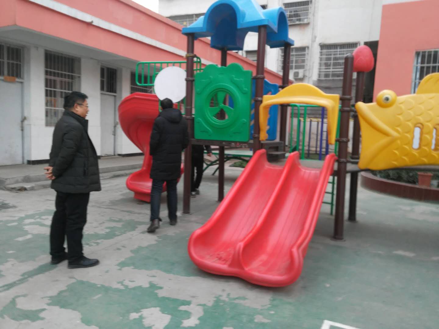 安全大检查，保学子安全 ——金河希望小学开展学前校园安全大检查