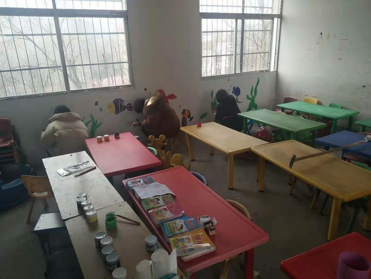 多彩画笔 创造美好生活—淅川县毛堂乡张营小学周六社团日活动掠影