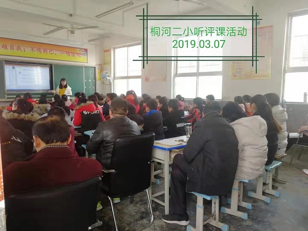 唐河县桐河乡第二中心小学片区成功举行2019年春期示范引领课活动