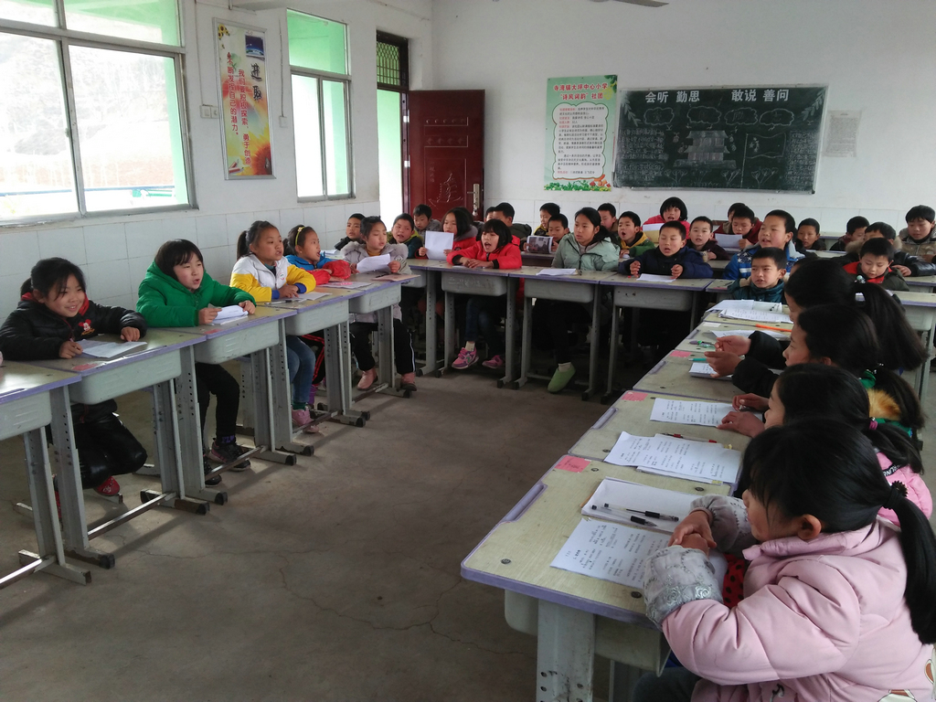 积累送别诗词 感知美好情谊—淅川县寺湾镇大坪小学诗风词韵社团活动剪影