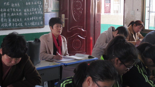 复习备考视导忙 六月中考创辉煌 淅川县教研室厚坡一中视导纪实
