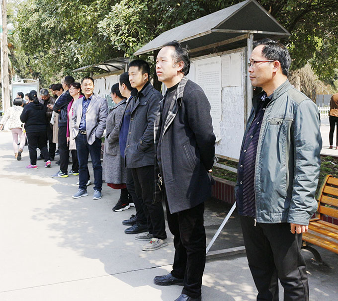 镇平县雪枫中学校园封闭管理初战告捷