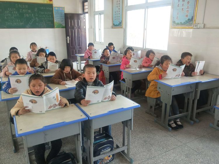 诵读经典 传承美德——淅川县毛堂乡张营小学周六德育社团活动掠影