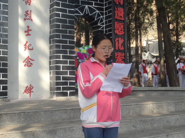 西峡县桑坪镇：清明时节祭英魂